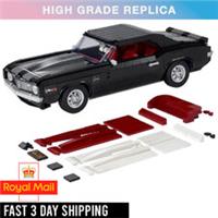 1969 Chevrolet Camaro Z28 Building Blocks Icons 1456PCS MOC Racing Car Bricks