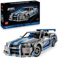 LEGO Technic 2 Fast 2 Furious Nissan Skyline GT-R R34 Adult Building Set 42110