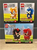 LEGO Sonic the Hedgehog Brickheadz Pack / 40627 / 40628 / 40672 / New & Sealed