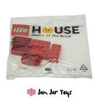 LEGO House Polybag 624210 - Billund Exclusive 6 Red Bricks NEW Sealed