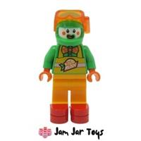 LEGO Stuntz Clown Minifigure City NEW 60294 CTY1316 F17