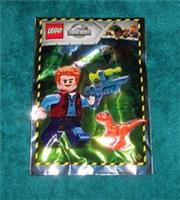 LEGO Jurassic World : Owen Grady with Baby Raptor Polybag Set 121904 BNSIP