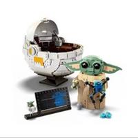 NEW Grogu & Hover Pram Building Block Set 75403