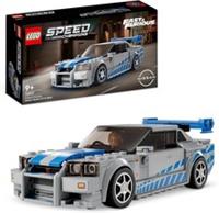 LEGO 76917 Speed Champions 2 Fast 2 Furious Nissan Skyline GT-R (R34) Set,New