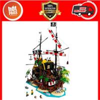 Unbuilt Lego IDEAS: Pirates of Barracuda Bay(21322)With 2545 Pcs. Generic Bricks