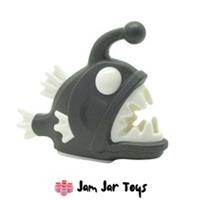 LEGO City Stuntz Angler Fish Minifigure Black Deep Sea NEW 60294 F18