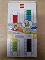 (B) LEGO 52558 Convertible Ruler 2in1 15cm or 30cm w/Minifigure, New