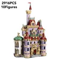 Beauty And The Beast Castle Building Blocks 2916PCS + 10 Figures (43263)