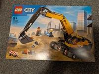 LEGO CITY: Yellow Construction Excavator (60420) - BNIB - Free P&P