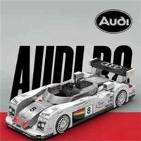 Audi Le Mans R8 8-Wide 1:32 Scale 400 Piece Building Brick Speed Champion Car