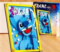 Lilo & Stitch 3D 258 Piece Building Brick Picture Frame