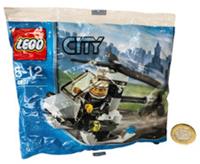 Toy Lego Police Helicopter CITY 4991 Poly Bag Sealed New Toy b ncb