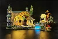 10316 LORD OF THE RINGS RIVENDELL Building Blocks Icons Set 6167pcs With LED kit