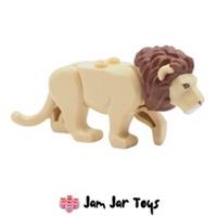 LEGO City Lion Tan Reddish Brown Mane NEW 60301 6340155