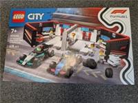 LEGO CITY: F1 Garage & Mercedes-Amg & Alpine Cars (60444) - BNIB - Free P&P