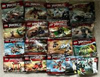 17 LEGO NINJAGO & HIDDEN SIDE POLYBAGS KAI DRAGON CRU TRAINING GARMADON TURBO++