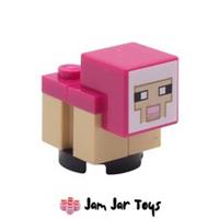 LEGO Minecraft Magenta Sheep / Lamb Figure NEW 21253 R320