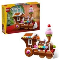 LEGO Creator Celebration Series Christmas Gingerbread Train Ornament Set 40777