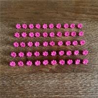 50x LEGO Flower w. 3.2 shaft 1.5 hole (32606) BRIGHT PURPLE, FREE UK Postage