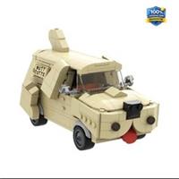 MOC Dumb and Dumber Mutt Cutts Van Building Blocks 1:18 Scale Model Cars