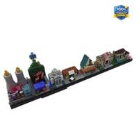The Simpsons City Skyline Building Blocks Set simpsons Springfield MPC Model Kit
