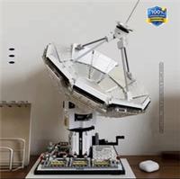 Space Satellite Base Building Block MOC Toy Model Set for Kids Gift