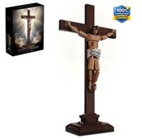 MOC Jesus Building Block Set Christ Building Blocks Easter Crucifixion Model Kit