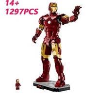 Build Blocks - Iron Man Mark 3 Collectors' Edition | 1297pcs (76344) ABS Kit
