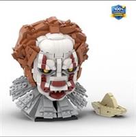 MOC Stephen King's IT Pennywise Clown Building Blocks 880 PCS Assembly Model Toy