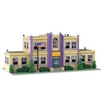 MOC The Simpsons Springfield Elementary School Modular Building Blocks 2724 PCS