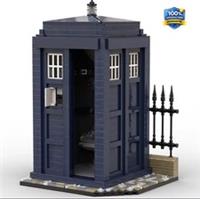 2639PCS MOC Dr Who Tardis 10'' Model Building Blocks Toy Set