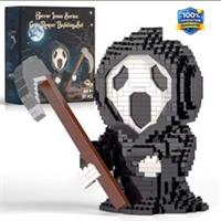 MOC It Chapter Scream Head Building Kits Horror Grim Reaper