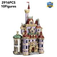 Beauty And The Beast Castle Building Blocks 2916PCS + 10 Figures 43263 UNBRANDED