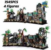 Build Blocks Indiana Jones - Temple of the Golden Idol | 1545pcs (77015) ABS Kit