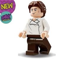 LEGO Star Wars Han Solo White Shirt Minifigure SW1371 Desert Skiff Sarlacc 75396
