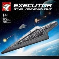 Star Wars Executor-Class Dreadnought 7550 Piece Building Brick 13134 Destroyer