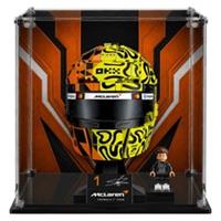 Acrylic Display Case for Lego McLaren F1 Team Lando Norris Helmet 43023