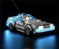 LED Light Kit for LEGO Time Machine from Back to the Future 77256
