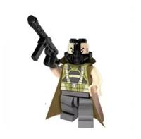 Custom LEGO Batman Bane Minifigure DC Dark Knight Villain Figure With Weapon
