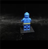 Custom LEGO Beast Minifigure X-Men Blue Mutant Hank McCoy Display Figure
