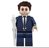 Custom LEGO Matt Murdock Minifigure Daredevil Lawyer Marvel TV Figure