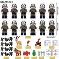 Custom Lego Medieval Castle Knights Minifigures 12pcs Bundle Army Set