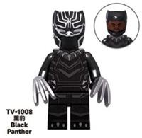 Custom LEGO Black Panther Minifigure Marvel Wakanda TChalla Claws TV-1008