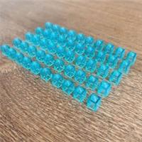 LEGO 1x1 Brick (35382) 50 pieces, TRANSPARENT LIGHT BLUE, FREE UK Postage
