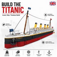 1507Pcs Titanic Creative Model Building Block Set Cruiser Model Building Toys