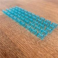 LEGO 1x2 Brick (35743) 50 pieces, TRANSPARENT BLUE, FREE UK Postage