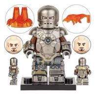 Iron Man Custom Lego MK1 Minifigure Marvel Tony Stark Figure Toy