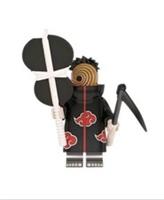 Custom LEGO Tobi Obito Uchiha Akatsuki Naruto Minifigure Fan Scythe