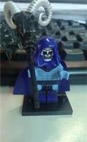 Custom LEGO Skeletor Minifigure Masters Universe He-Man Villain Staff Figure