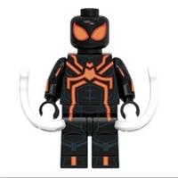 Custom LEGO Spider-Man Big Time Stealth Suit Minifigure Marvel Blade Weapons